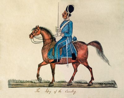 El Sepoy de la Caballería de Unknown artist