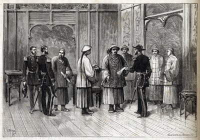 El Acuerdo de Tientsin o Convención Li-Fournier - Acuerdo de Tientsin - Convención Li-Fournier (Li Fournier) - 11 de mayo. de Unknown artist