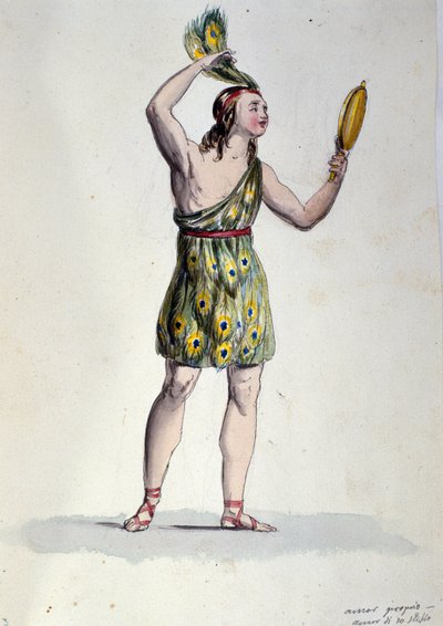 El personaje que interpreta el Amor Puro en el ballet 