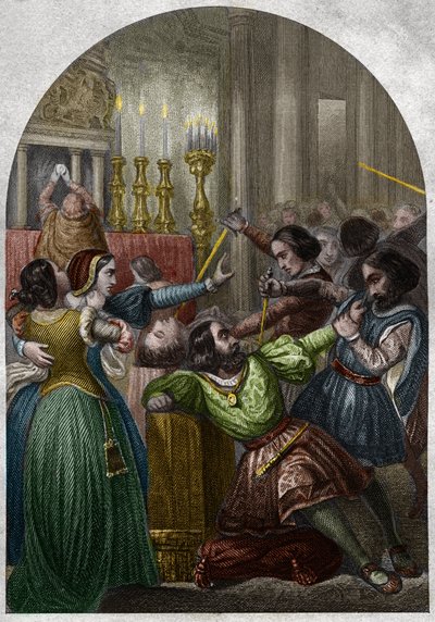 La conspiración de los Pazzi de Unknown artist