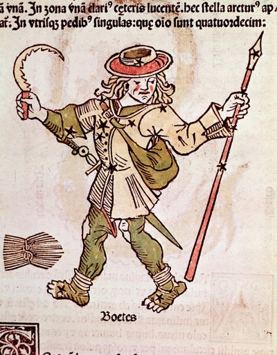 La constelación de Boyero (detalle) de Unknown artist