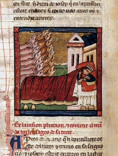 El sueño del faraón rey de Egipto de Unknown artist