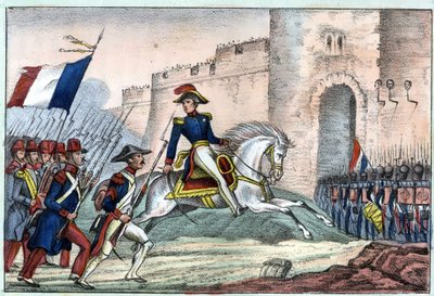 La entrada del ejército francés en Argel el 5 de julio de Unknown artist