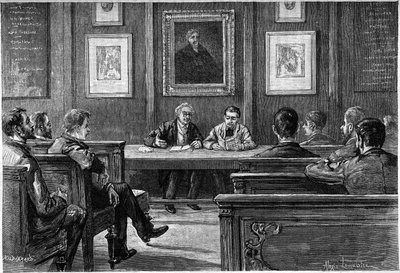 La conferencia en la École Normale Supérieure de la rue d