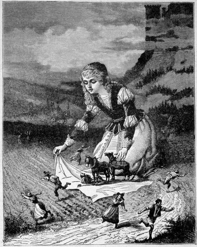 La leyenda de los Gigantes en Alsacia de Unknown artist