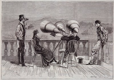 El megáfono de Thomas Edison - en “La Nature” 1878 de Unknown artist
