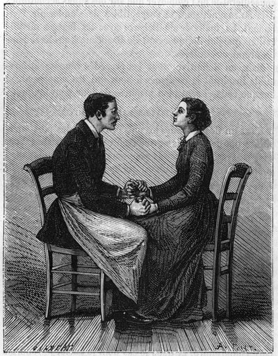 Los fenómenos del hipnotismo: Una forma de determinar el sueño hipnótico. de Unknown artist