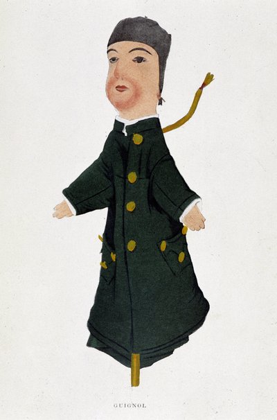El títere Guignol de Unknown artist