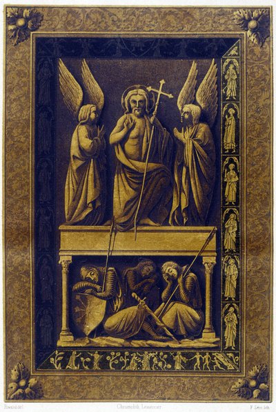 La resurrección de Cristo, cubierta de vermeil de Unknown artist