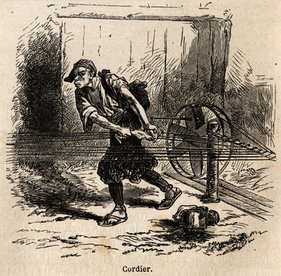El fabricante de cuerdas de Unknown artist