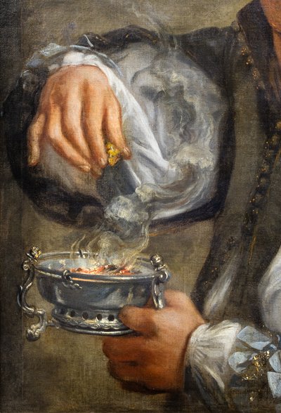 El sentido del olfato (detalle) de Unknown artist