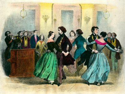 El vals: un baile en la clase media de Unknown artist