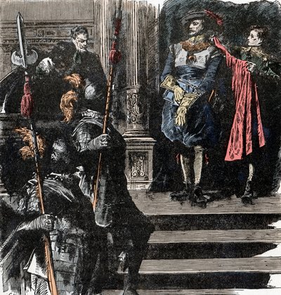 Guerra de los Treinta Años: El duque de Friedland se retira del ejército de Unknown artist