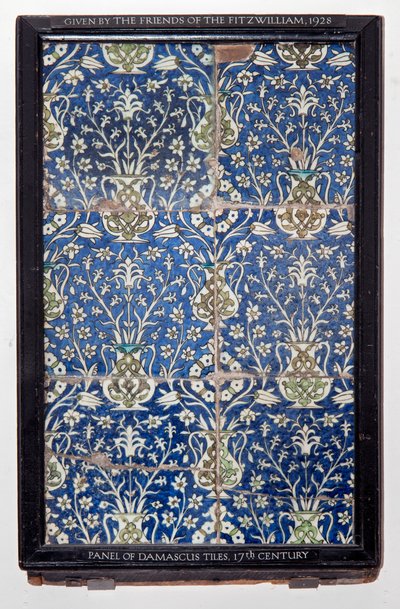 Panel de azulejos, c. 1550-1699 de Unknown artist