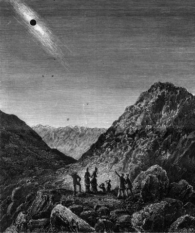Eclipse total del 29 de julio de Unknown artist