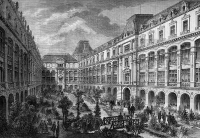 Transformaciones de París bajo el Segundo Imperio, París Haussmann: Place du Château d