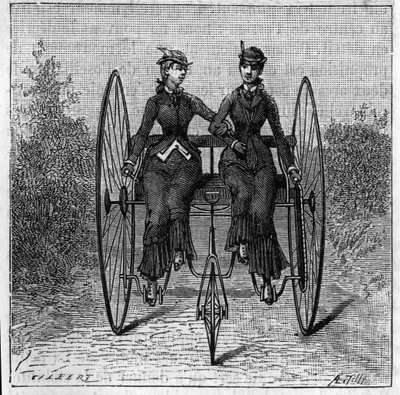 Triciclos en la Exposición del Stanley Club en Londres, Inglaterra de Unknown artist
