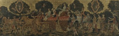 Triunfo de la Castidad, falsificación al estilo del siglo XV en Italia (Florencia) de Unknown artist
