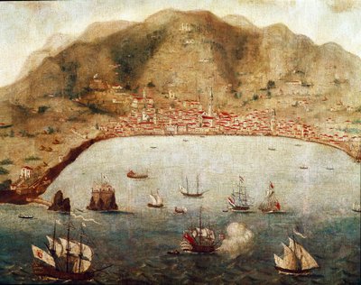 Vista de Funchal, Isla de Madeira de Unknown artist