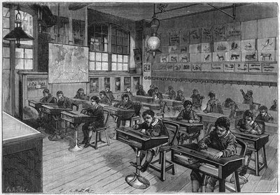 Vista de una clase elemental de L