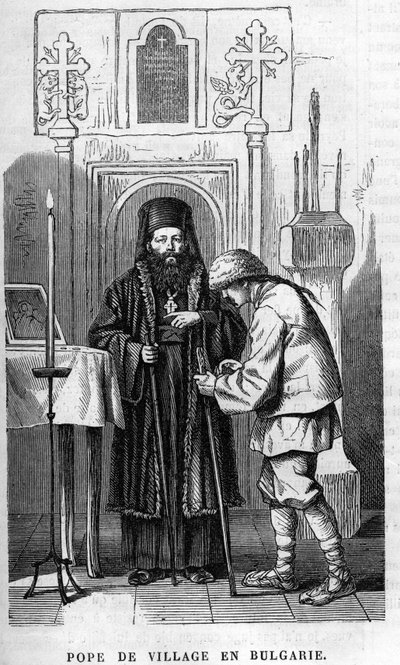 Pueblo Pope en Bulgaria de Unknown artist