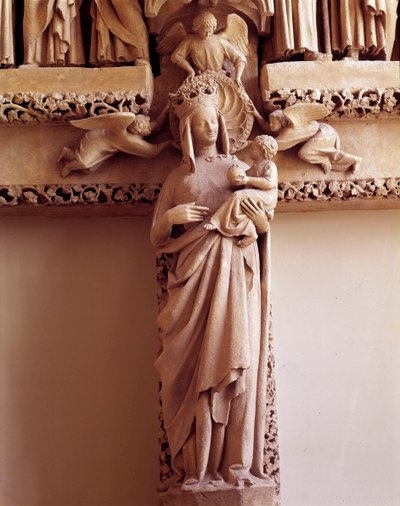 Puerta Dorada de la Virgen al sur del transepto: Puerta de San Honorato llamada 