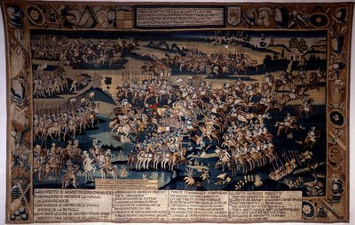 Guerra de Religiones: La Batalla de Jarnac, muerte de Luis I de Borbón, Príncipe de Condé de Unknown artist