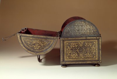 Caja de armas de Cosme I (Cosme de Médici) (1519-1574) y Eleonora de Toledo (1519-1562) en metal y damasquinado. Siglo XVI. París, Museo del Louvre. de Unknown artist