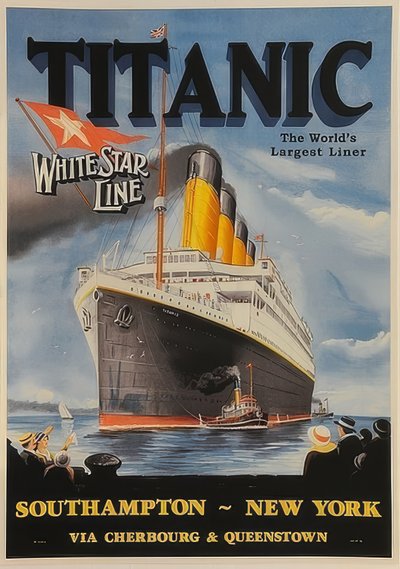 White Star Line. Titanic de Unknown