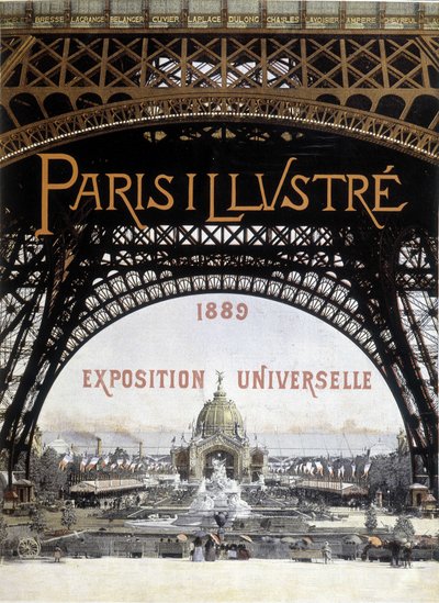 Exposición mundial en París en 1889 en “París ilustrado” de Unknown artist
