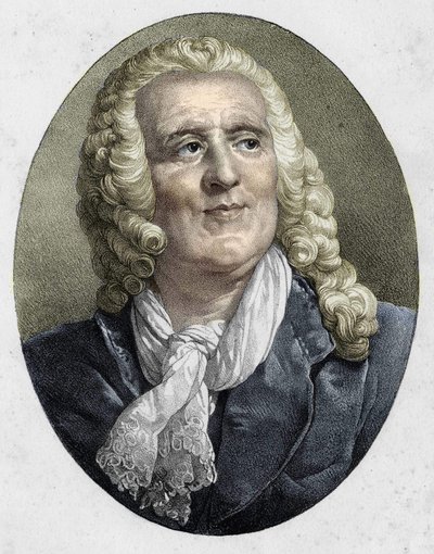 Retrato de Alexis Piron. Poeta y dramaturgo francés (1689-1773). de Unknown artist