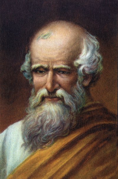 Retrato de Arquímedes de Siracusa, científico griego de Sicilia, físico, matemático e ingeniero. de Unknown Artist