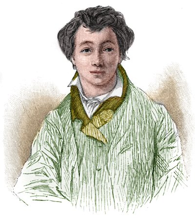 Retrato de Christian Johann Heinrich Heine (1797-1856), poeta y periodista alemán de Unknown artist