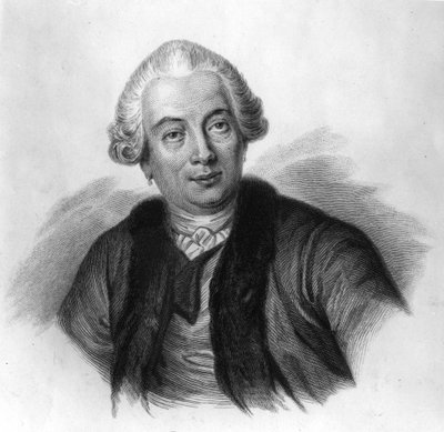 Retrato de Claude Bourgelat (1712-1779). Fundador de la primera escuela veterinaria del mundo. Grabado del siglo XIX. de Unknown artist