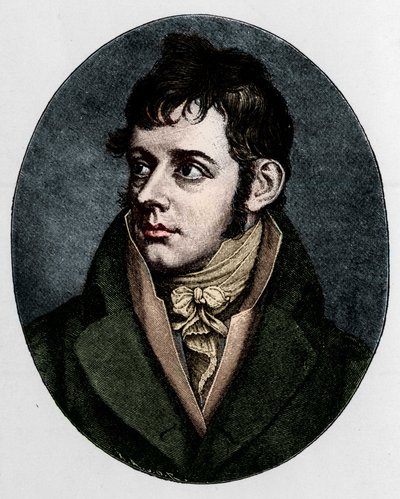 Retrato de Friedrich Daniel Ernst Schleiermacher. 1768 - 1834. Teólogo protestante y filósofo alemán de Unknown artist