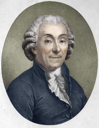 Retrato de Gabriel Bonnot de Mably. Moralista, historiador y economista francés (1709-1785). de Unknown artist