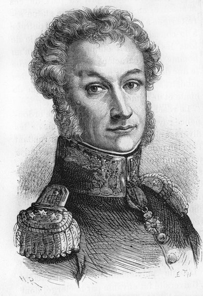 Retrato del General Cambronne. Vizconde Cambronne. General francés (1770-1842) de Unknown artist