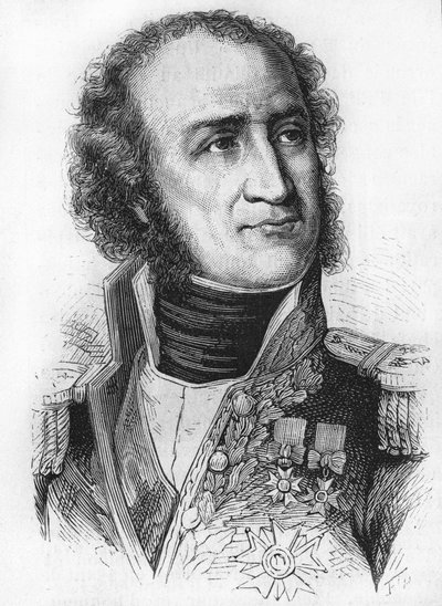 Retrato de Guillaume Brune. Mariscal de Francia (1763-1815). de Unknown artist