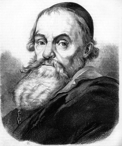 Retrato de Hendrick Goltzius, pintor y grabador holandés de Unknown artist