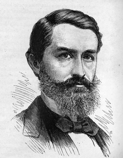 Retrato de Henri Duveyrier, orientalista, viajero y geógrafo francés de Unknown artist