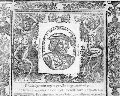 Retrato de Enrique I, Rey de Francia de 1031 a 1060 de Unknown artist