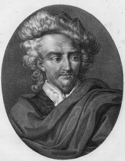 Retrato de Jean Cousin, conocido como el Padre o el Viejo. Pintor y grabador francés (1490-1560) de Unknown artist