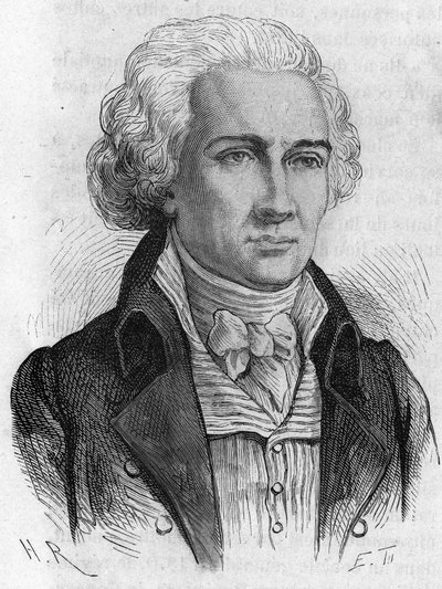Retrato de Jean Etienne Marie Portalis. Jurista y político francés (1746-1807) de Unknown artist