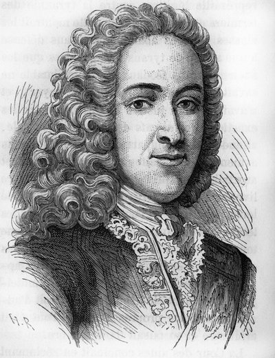 Retrato de Jean Frédéric Phelypeaux, Conde de Maurepas (1701-1781), estadista francés. de Unknown artist