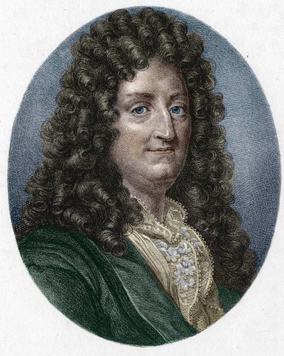 Retrato de Jean Racine (1639-1699), poeta trágico francés. de Unknown artist
