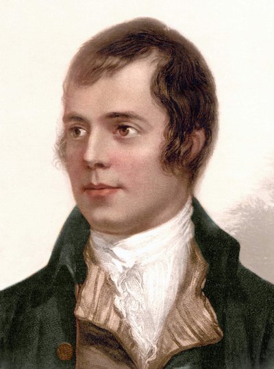 Retrato de Robert Burns, poeta escocés (1759-1796) de Unknown artist