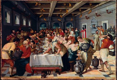 Las bodas de Caná de Unknown artist