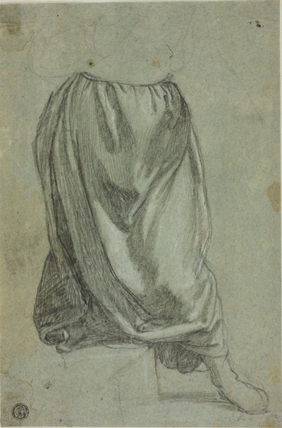 Boceto de cortinas de Unknown Florentine