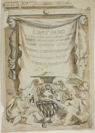 Diseño de portada para manual de guitarra de Ferdinando Valdambrini de Unknown Italian