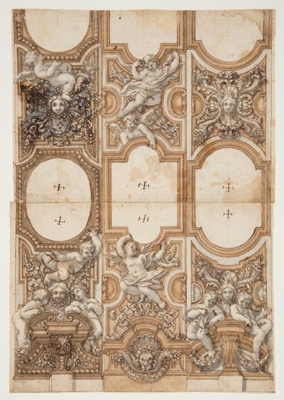 Proyecto para decoración de techo de Unknown, Italian